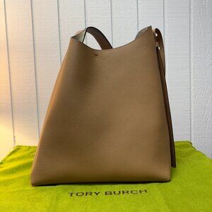 Tory Burch Romy Hobo - Tiramisu (Tan) Leather